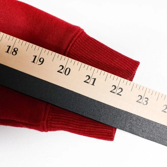 Ed Hardy Sweatshirt Womens L Cropped Koi FIsh Print Hoodie Red Long Sleeve Fit - Picture 9 of 10